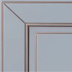 Powder Blue Silver Thread