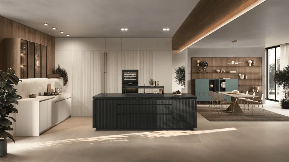 Minimal style, color in the foreground